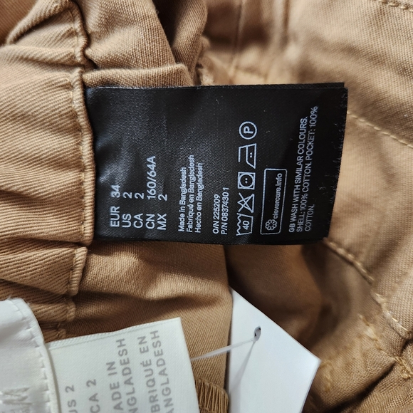 NWT H&M Paper Bag A Line Skirt 2 - Picture 12 of 12